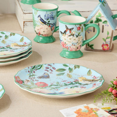 Certified International Flora 4-pc. Ceramic Dinner Plate