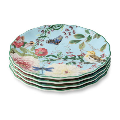 Certified International Flora 4-pc. Ceramic Dinner Plate