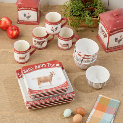 Certified International Vintage Farm 16-pc. Ceramic Dinnerware Set