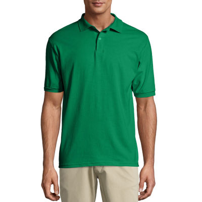 Hanes Ecosmart Mens Short Sleeve Polo Shirt - JCPenney