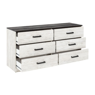 Signature Design by Ashley® Shawburn Bedroom Collection 6-Drawer Dresser