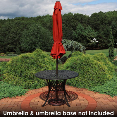 Sunnydaze Dining Collection Weather Resistant Side Table