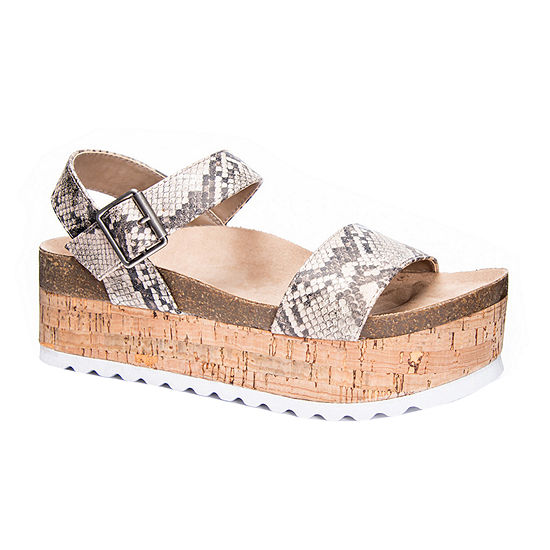 Dirty Laundry Womens Palms Wedge Sandals