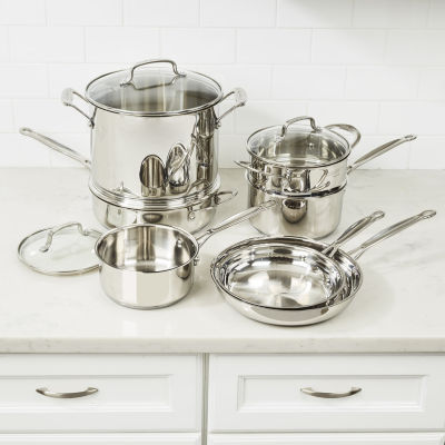 Cuisinart Stainless Steel 11-pc. Cookware Set