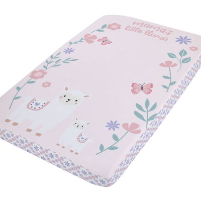 Nojo Mamas Little Llama Mini Crib Sheet