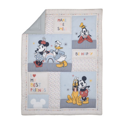 Disney Collection 3-pc. Mickey Mouse Crib Bedding Set