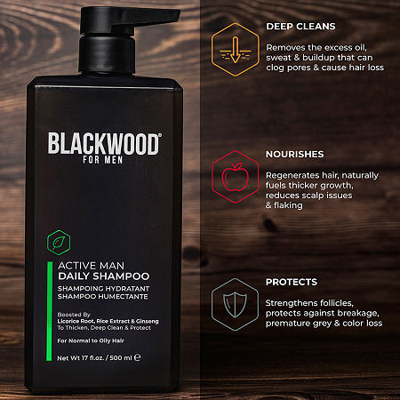 Blackwood For Men Active Man Daily Shampoo, One Size