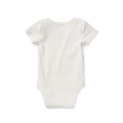 Okie Dokie Baby Unisex Round Neck Short Sleeve Bodysuit