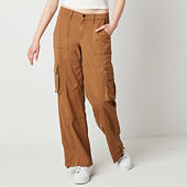 Dickies Womens High Rise Stretch Fabric Straight Cargo Pant-Juniors