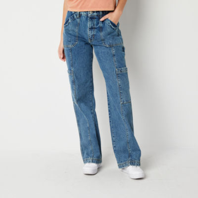 Arizona Juniors Womens Highest Rise Baggy Fit Loose Fit Jean JCPenney