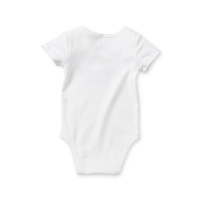 Okie Dokie Baby Unisex Round Neck Short Sleeve Bodysuit