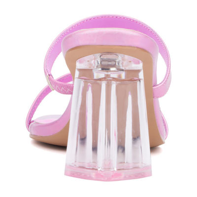 Olivia Miller Womens Lovely Heeled Sandals