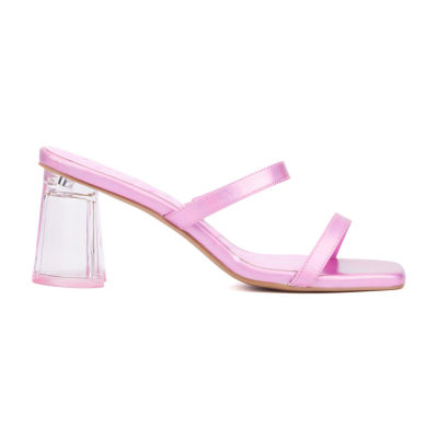 Olivia Miller Womens Lovely Heeled Sandals