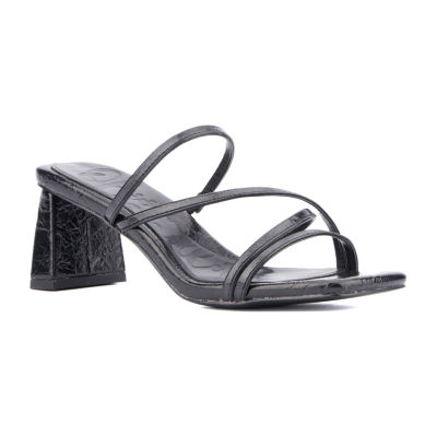 Olivia Miller Womens Limelight Heeled Sandals