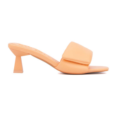 Olivia Miller Womens Allure Heeled Sandals