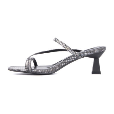 Olivia Miller Womens Angelic Heeled Sandals