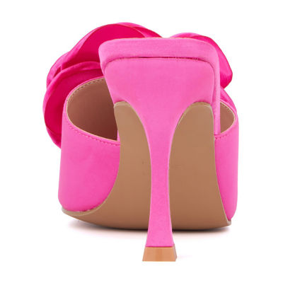 New York & Company Womens Gardenia Slide Sandals