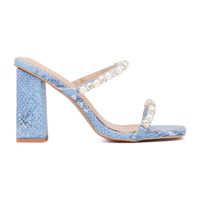 New York & Company Womens Calissa Heeled Sandals