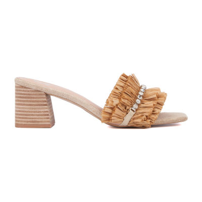 New York & Company Womens Farah Heeled Sandals