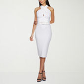 Premier Amour Womens Short Sleeve Evening Gown