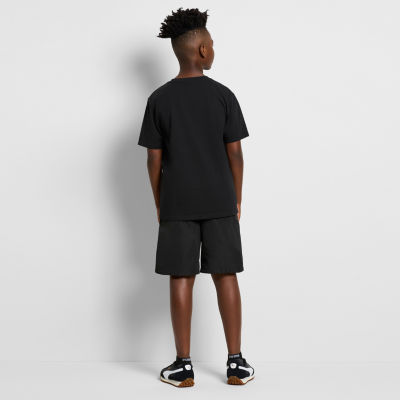 PUMA Big Kid Boys Crew Neck Short Sleeve Regular Fit Graphic T-Shirt