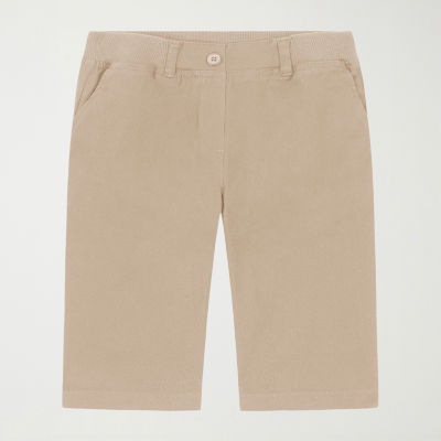 IZOD Little & Big Kid Girls Stretch Fabric Adjustable Waist Bermuda Short