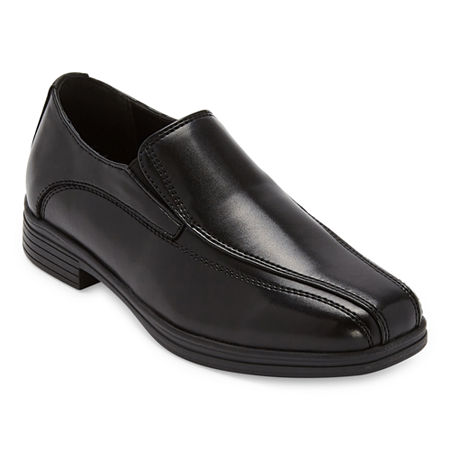 Stafford Boys Dash Jr Bike Slip-On Shoe, 7 Medium, Black