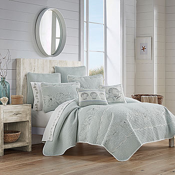 Rosemary Blush Floral Comforter Bedding by Royal Court