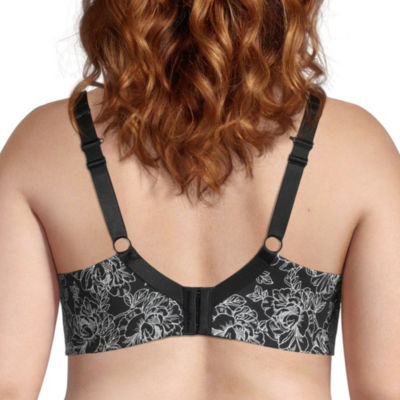Ambrielle Organic Cotton Unlined Wirefree Lace Bra - JCPenney