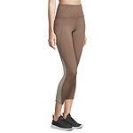 Xersion Womens High Rise Quick Dry 7/8 Ankle Leggings Petite