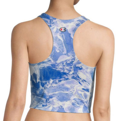 champion round neck cropped tops