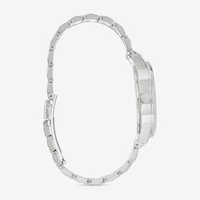 Jones N.Y. Mens Silver Tone Bracelet Watch M0183s-42-J28, Color