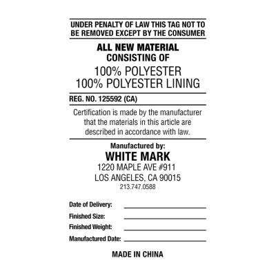 White Mark Midweight Motorcycle Jacket-Plus