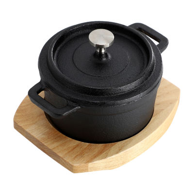 MegaChef Cast Iron 8-oz. Mini Dutch Oven