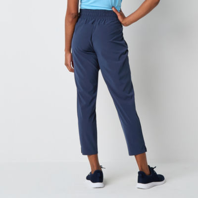 Xersion Womens Tall FeatherLite Woven Mid Rise Tapered Pull-On Pants