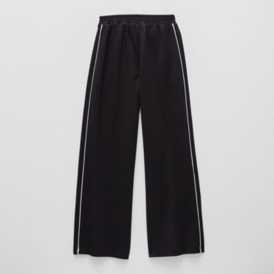 Xersion Little & Big Kid Girls High Rise Regular Fit Wide Leg Track Pant