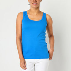 Tank Tops Blue Tops for Women - JCPenney