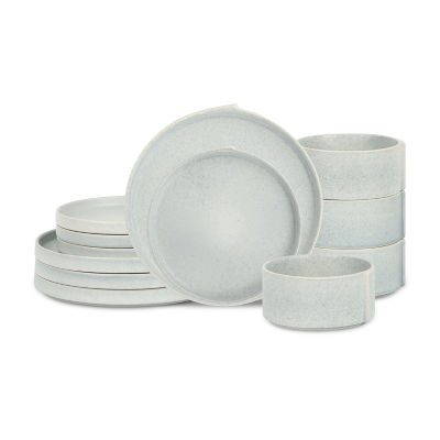 Stone + Lain Bao 12-pc. Stoneware Dinnerware Set