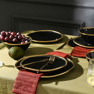 Christian Siriano New York Akoya 4-pc. Porcelain Dinnerware Set