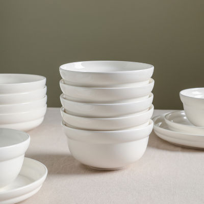 Stone + Lain Virtuo 4-pc. Porcelain Cereal Bowl