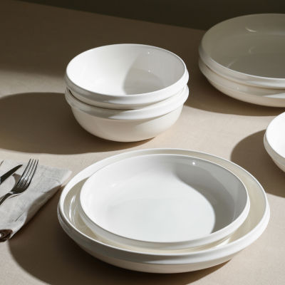 Stone + Lain Verso 12-pc. Porcelain Dinnerware Set