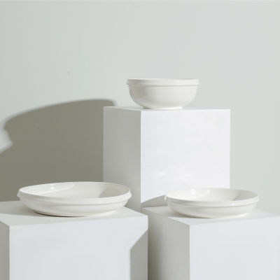 Stone + Lain Verso 12-pc. Porcelain Dinnerware Set