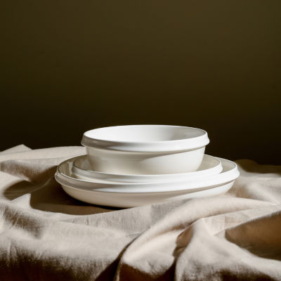 Stone + Lain Verso 12-pc. Porcelain Dinnerware Set