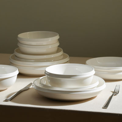 Stone + Lain Verso 12-pc. Porcelain Dinnerware Set