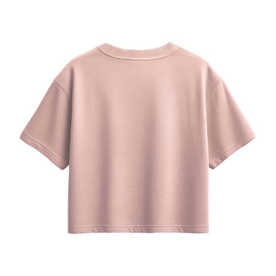Disney Collection Big Kid Girls Crew Neck Short Sleeve Regular Fit Toy Story Graphic T-Shirt