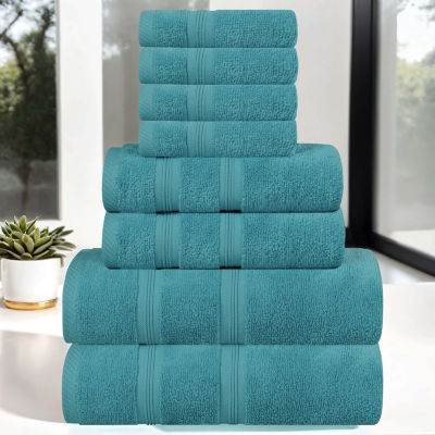 SUPERIOR® Smart Dry Cotton 8-pc. Quick Dry Bath Towel Set