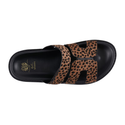 GC Shoes Womens Azalea Comfort Slide Sandals