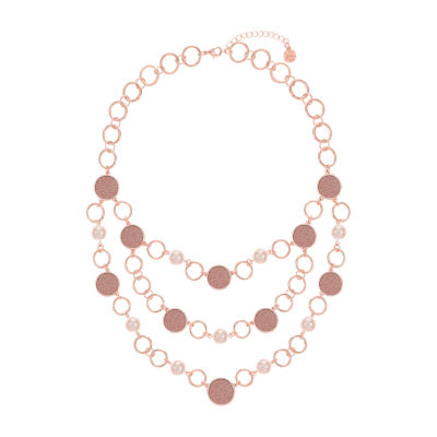 Monet Jewelry Simulated Pearl 18 Inch Strand Necklace