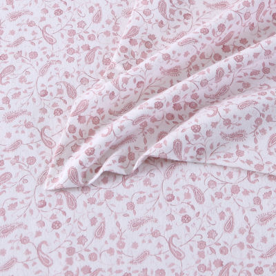 Laura Ashley 100% Cotton Brushed Flannel Deep Pocket Sheet Set