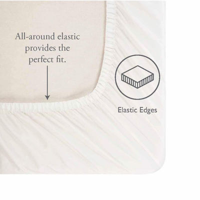 Laura Ashley 300 Thread Count Cotton Sateen Sheet Set